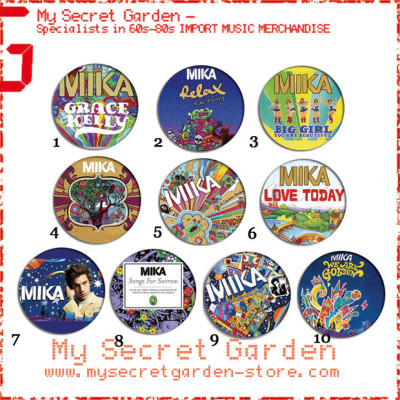 Mika - Life In Cartoon Motion,The Boy Who Knew Too Much Album Pinback Button Badge Set ( or Hair Ties / 4.4 cm Badge / Magnet / Keychain Set ) Mika - Life In Cartoon Motion,The Boy Who Knew Too Much Album Pinback Button Badge Set ( or Hair Ties / 4.4 cm Badge / Magnet / Keychain Set )